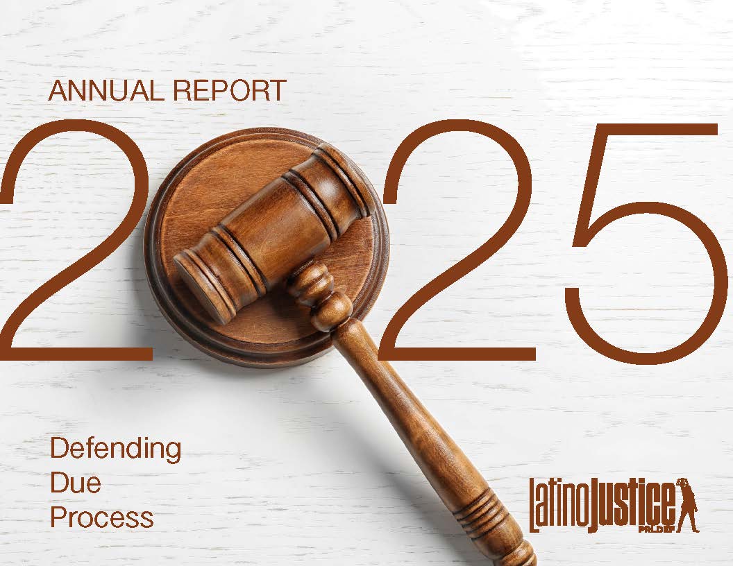 Cover of the LatinoJustice PRLDEF 2025 Annual Report