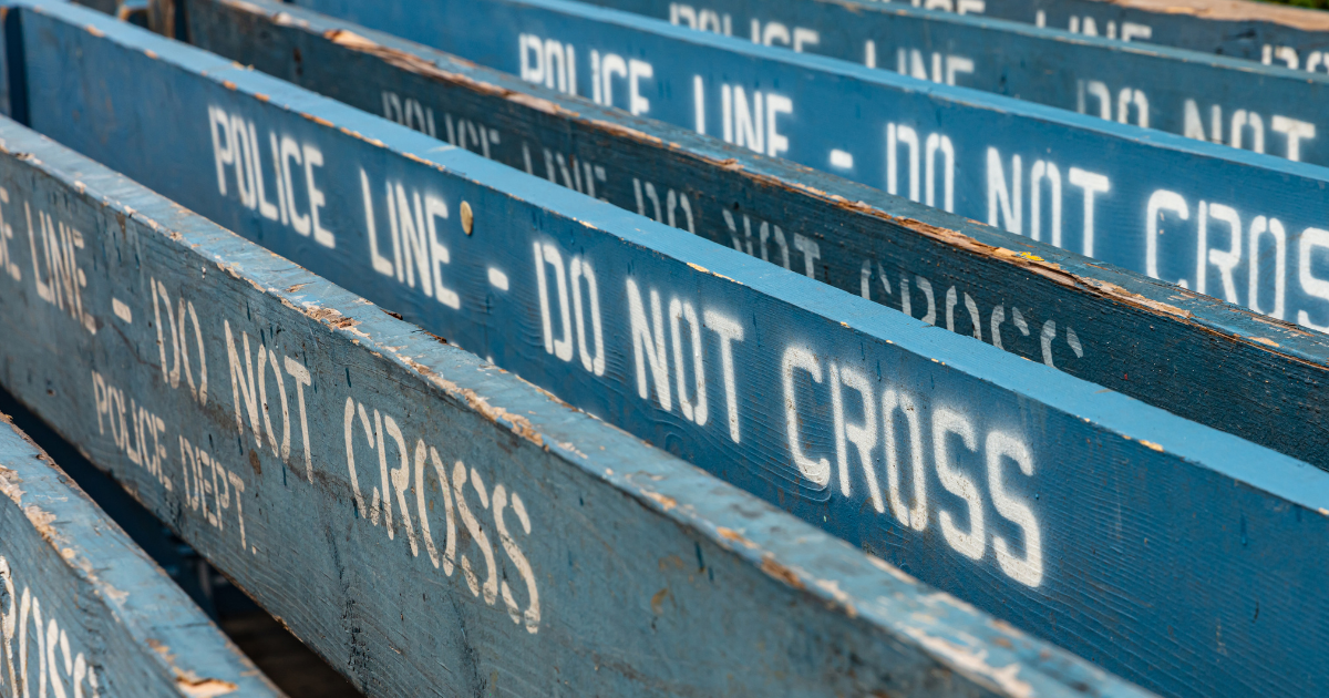 image of Police Line - Do not Cross